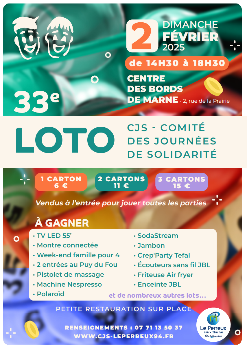 affiche loto 2025