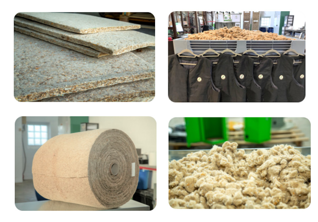 photos d'exemples de recyclage